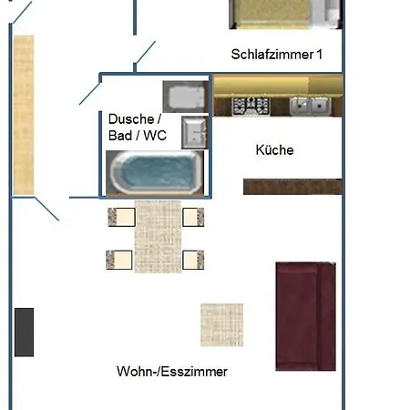 Apartament Ostsee-feeling In - Kapitaen Nemo - Meer- Und Strandnah - Grosser Suedbalkon - Blick Ins Gruene *
