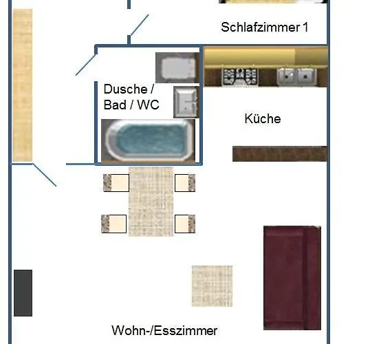 Apartman Ostsee-feeling In - Kapitaen Nemo - Meer- Und Strandnah - Grosser Suedbalkon - Blick Ins Gruene *