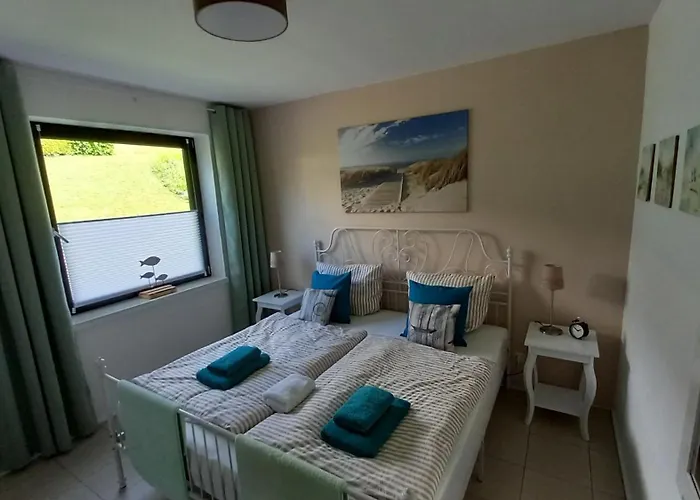 Ostsee-feeling In - Kapitaen Nemo - Meer- Und Strandnah - Grosser Suedbalkon - Blick Ins Gruene Apartman